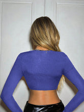 Slim Fit Heart Twist Cutout Long Sleeve Women T-Shirt